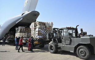 Մոտ 100 ինքնաթիռ մարդասիրական օգնություն է հասցրել Էլ Արիշ՝ Գազայի հատվածի բնակիչների համարpx