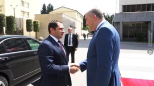Վրաստանի պաշտպանության նախարարը ժամանել է Հայաստանpx