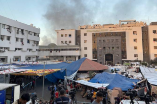 Իսրայելցի զինվորականները լրագրողներին թույլ չեն տվել զննել Գազայի հյուսիսում գտնվող հիվանդանոցըpx