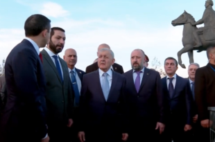 Իրաքի նախագահն այցելել է ՀՀ–ում գտնվող աշխարհի ամենամեծ եզդիական տաճարpx