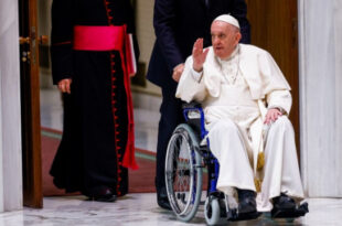 Հռոմի Պապը առողջական խնդիրների պատճառով չեղարկել է շաբաթօրյա ընդունելությունըpx