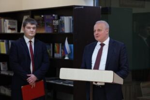 ՀՀ-ում ՌԴ դեսպանը մասնակցել է Գյումրիում Ռուսական տան նոր շենքի բացման արարողությանըpx